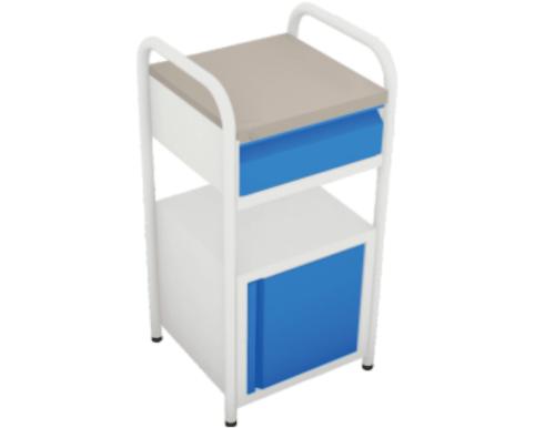 BEDSIDE LOCKER (U-Shape)
