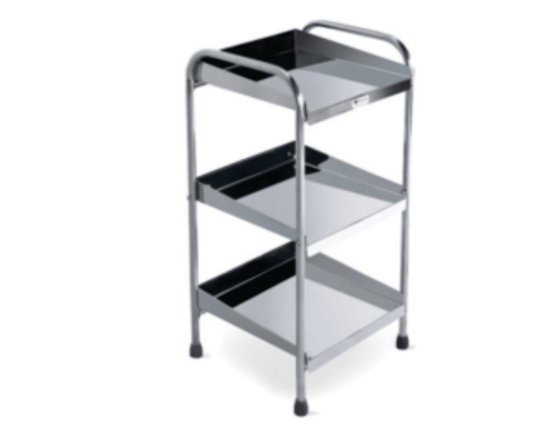 BEDSIDE STAND (Stainless Steel)